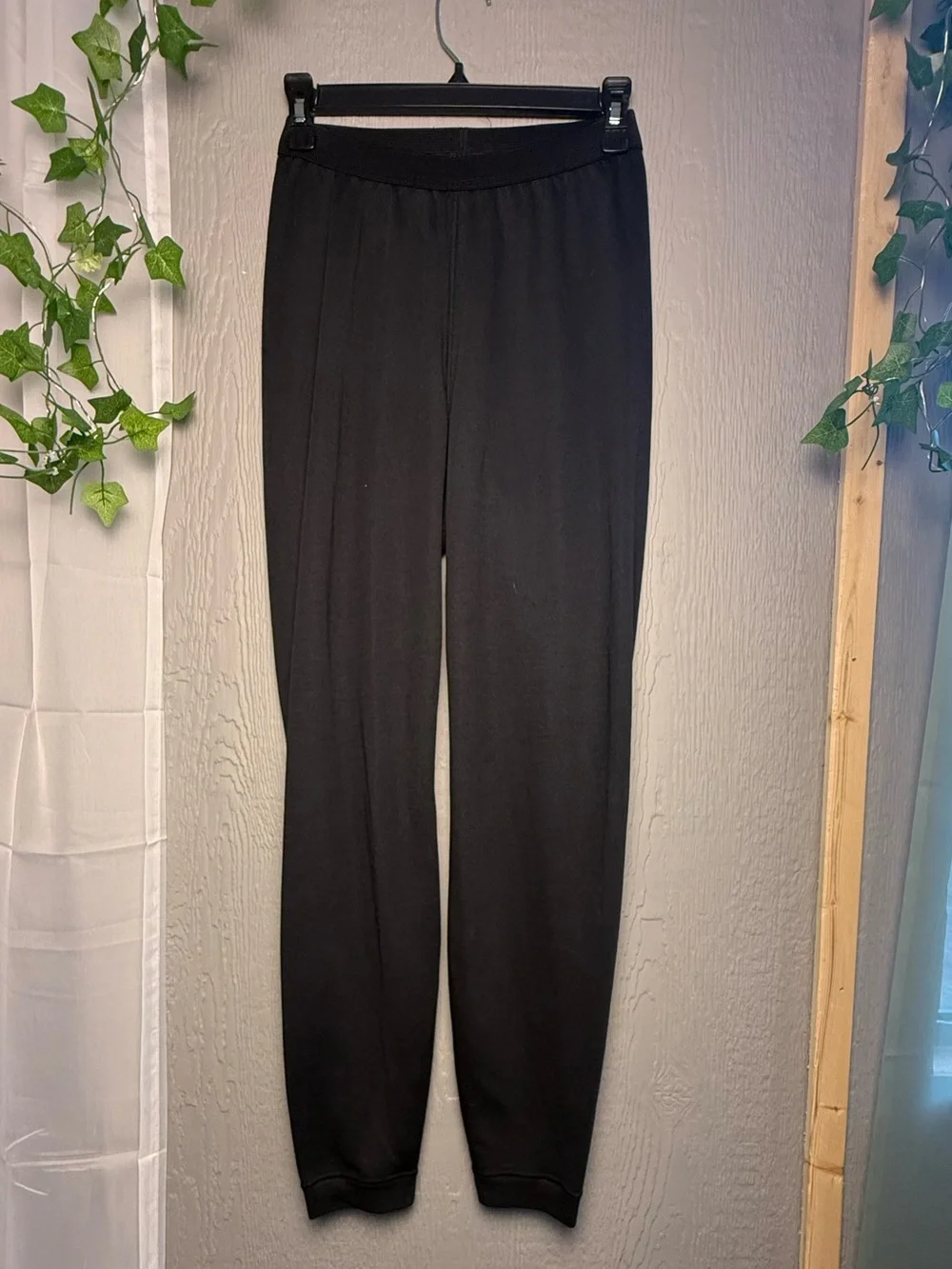 Vintage Patagonia Capilene Black Lightweight Baselayer Pants Size M - Picture 2 of 6